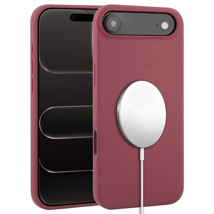 For iPhone Air Liquid Silicone Full Coverage MagSafe Phone Case