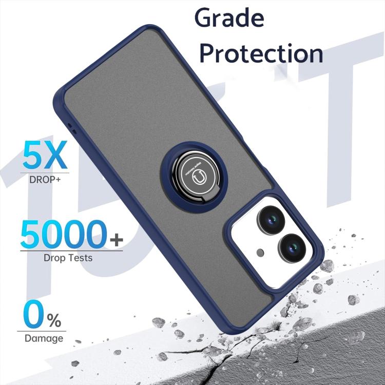 For Honor Play10 4G Q Shadow 1 Series TPU + PC Phone Case with Ring