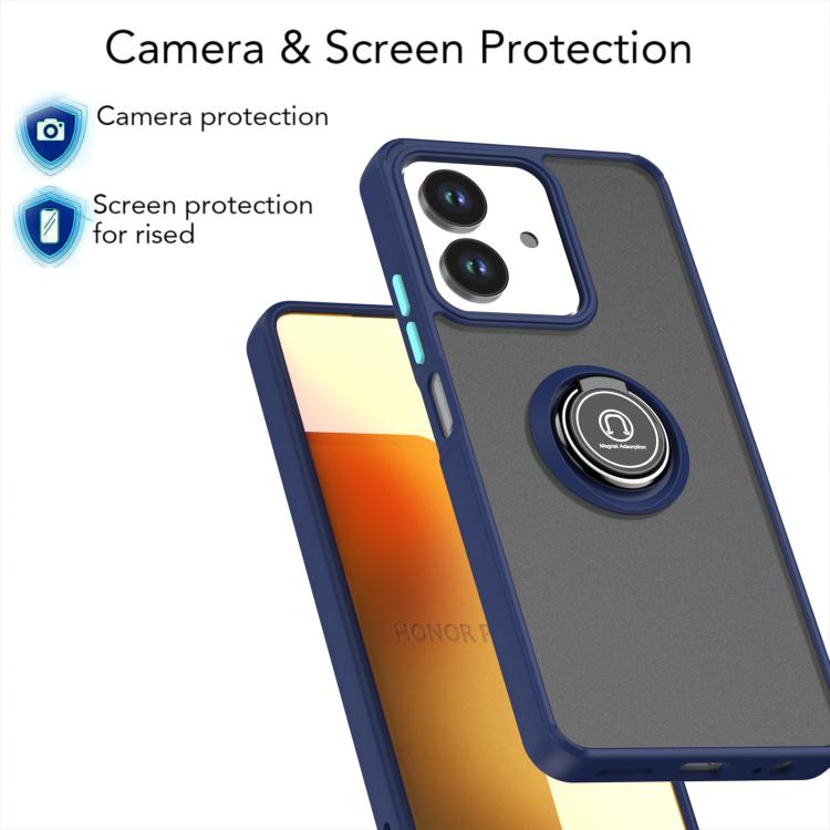 For Honor Play10 4G Q Shadow 1 Series TPU + PC Phone Case with Ring