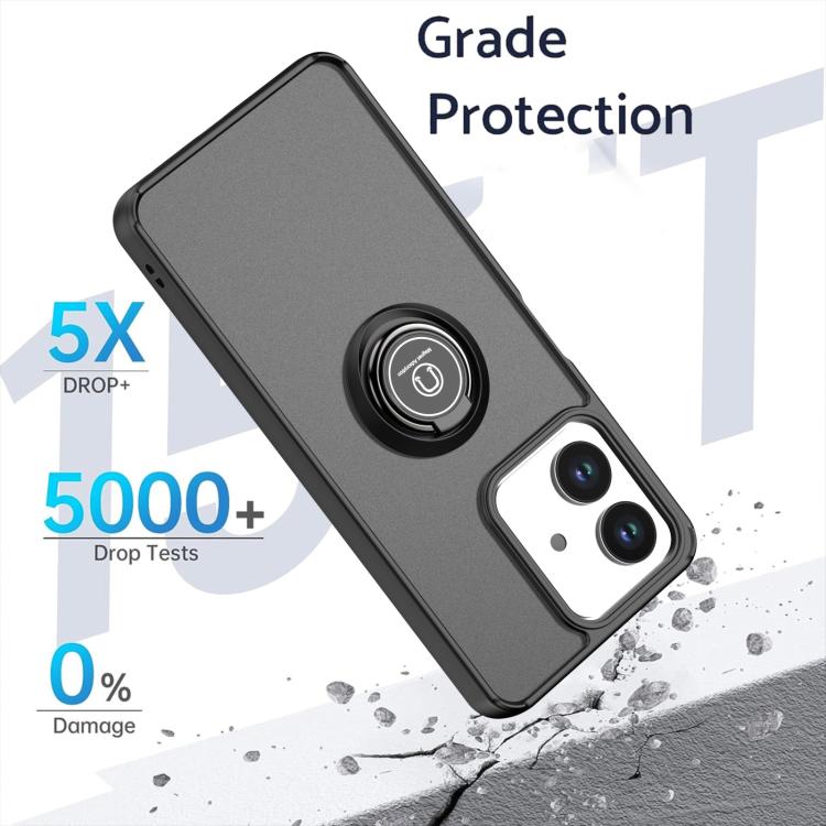For Honor Play10 4G Q Shadow 1 Series TPU + PC Phone Case with Ring