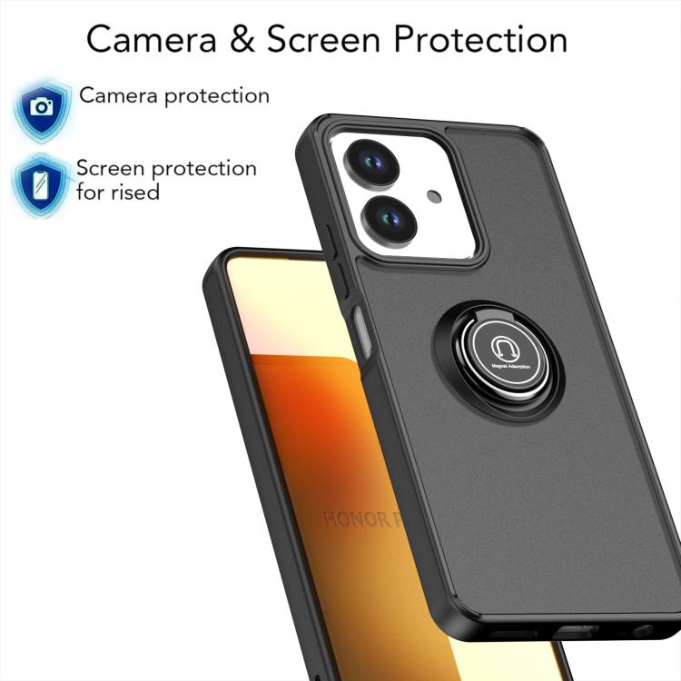For Honor Play10 4G Q Shadow 1 Series TPU + PC Phone Case with Ring