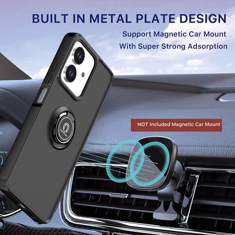 For Honor Play10 4G Q Shadow 1 Series TPU + PC Phone Case with Ring