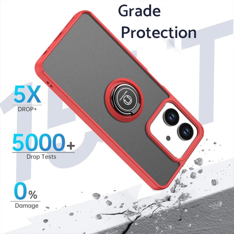 For Honor Play10 4G Q Shadow 1 Series TPU + PC Phone Case with Ring