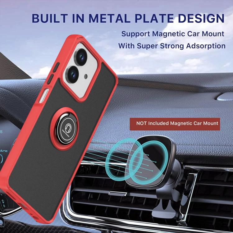 For Honor Play10 4G Q Shadow 1 Series TPU + PC Phone Case with Ring