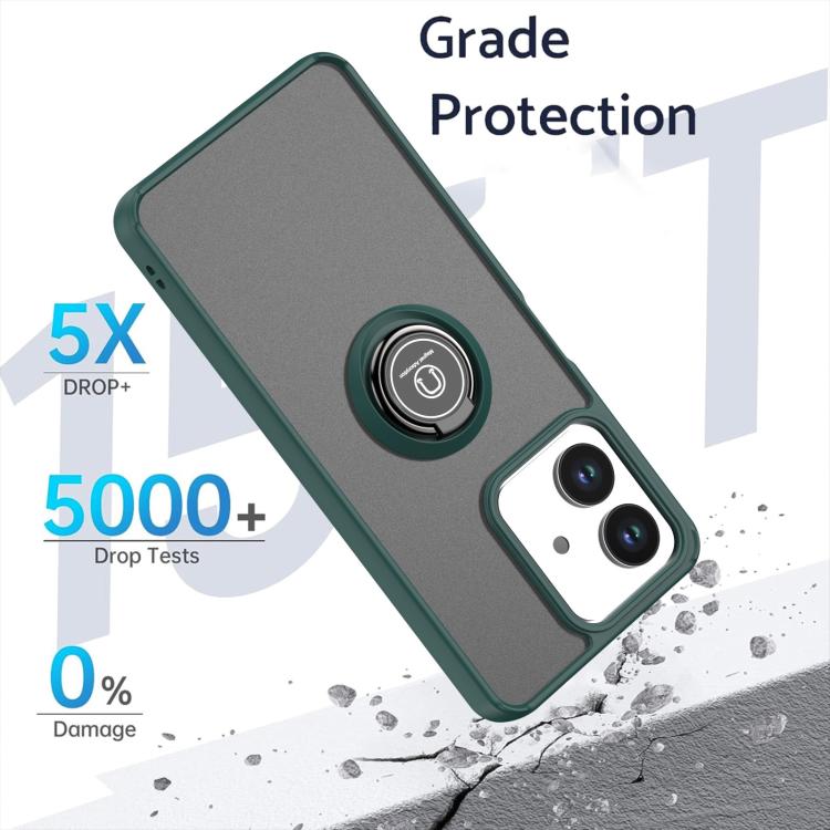 For Honor Play10 4G Q Shadow 1 Series TPU + PC Phone Case with Ring