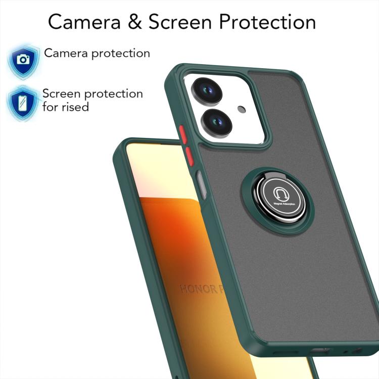 For Honor Play10 4G Q Shadow 1 Series TPU + PC Phone Case with Ring