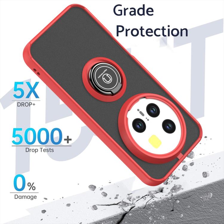 For Honor Magic8 Pro Q Shadow 1 Series TPU + PC Phone Case with Ring