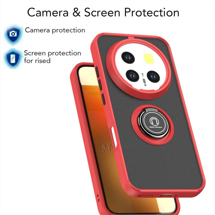For Honor Magic8 Pro Q Shadow 1 Series TPU + PC Phone Case with Ring