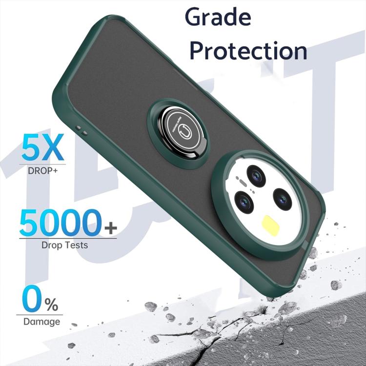 For Honor Magic8 Pro Q Shadow 1 Series TPU + PC Phone Case with Ring