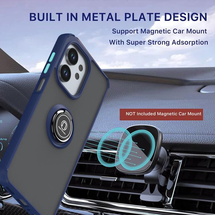 For Honor X6d 5G Q Shadow 1 Series TPU + PC Phone Case with Ring