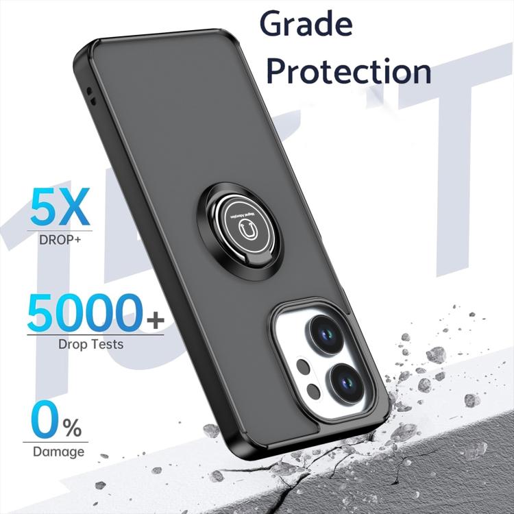 For Honor X6d 5G Q Shadow 1 Series TPU + PC Phone Case with Ring