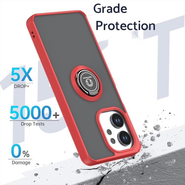 For Honor X6d 5G Q Shadow 1 Series TPU + PC Phone Case with Ring
