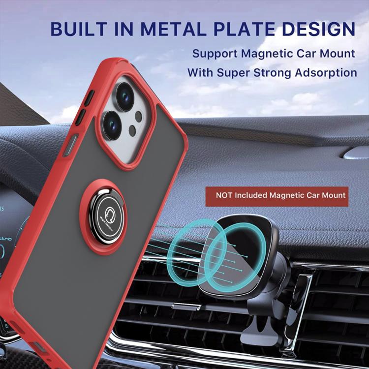 For Honor X6d 5G Q Shadow 1 Series TPU + PC Phone Case with Ring