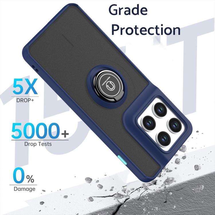 For Motorola Moto G86 5G Q Shadow 1 Series TPU + PC Phone Case with Ring