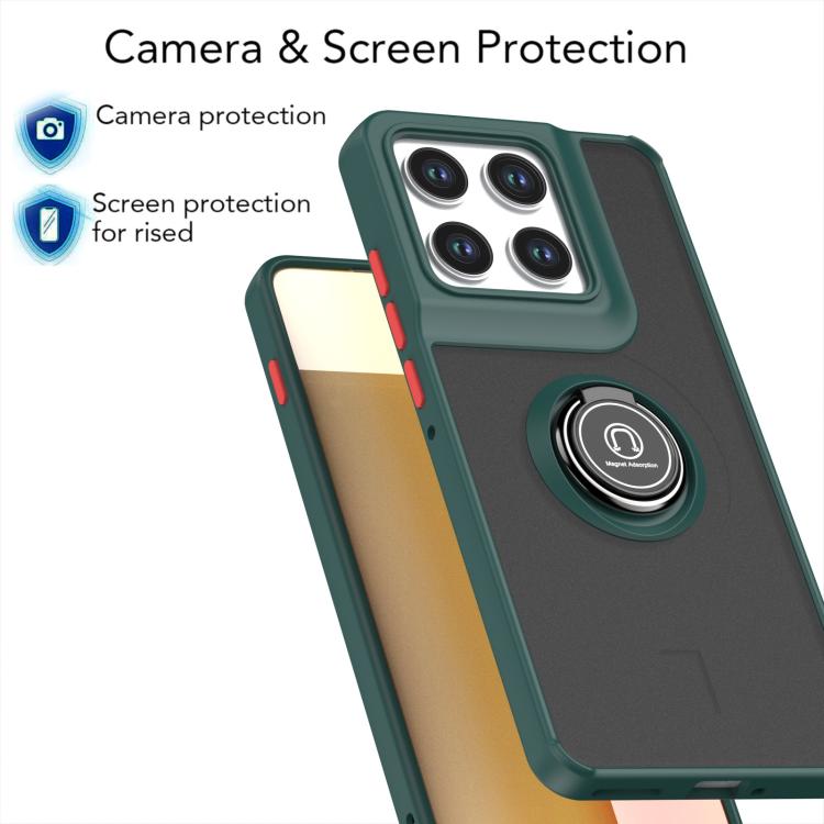 For Motorola Moto G86 5G Q Shadow 1 Series TPU + PC Phone Case with Ring
