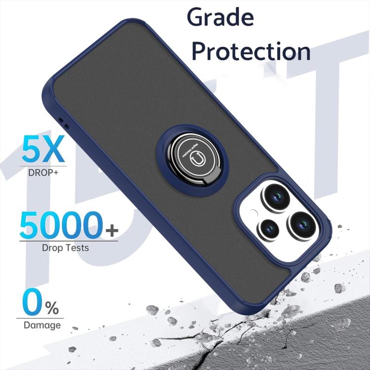 For OPPO Reno15 5G Global / 15c 5G Q Shadow 1 Series TPU + PC Phone Case with Ring