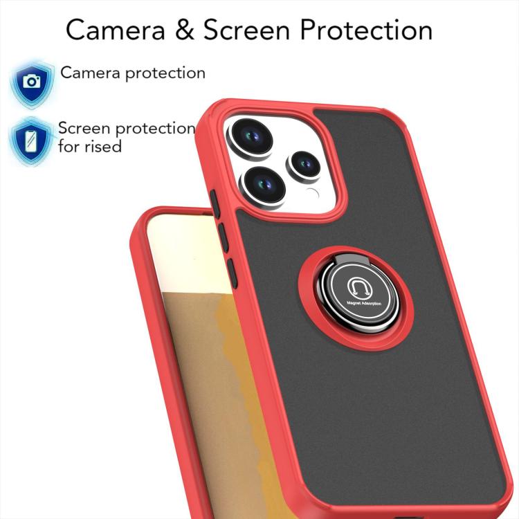 For OPPO Reno15 5G Global / 15c 5G Q Shadow 1 Series TPU + PC Phone Case with Ring