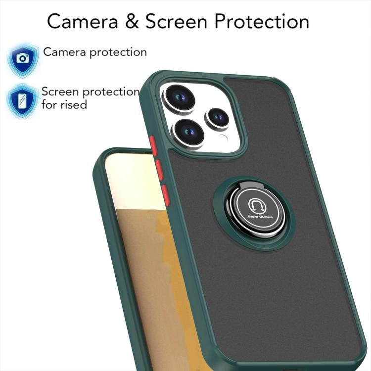 For OPPO Reno15 5G Global / 15c 5G Q Shadow 1 Series TPU + PC Phone Case with Ring
