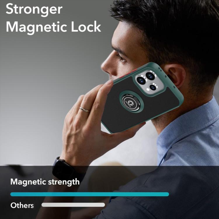 For OPPO Reno15 5G Global / 15c 5G Q Shadow 1 Series TPU + PC Phone Case with Ring