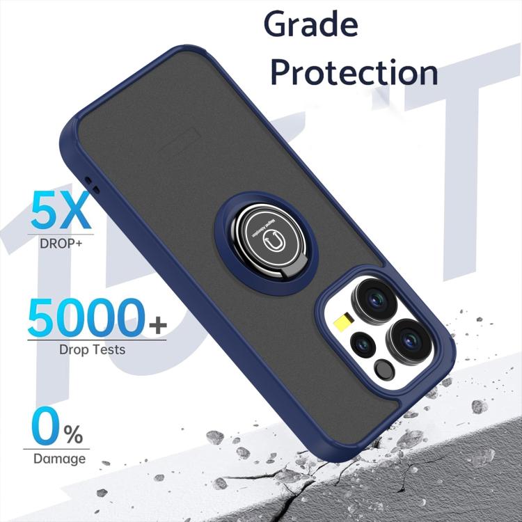 For OPPO Reno15 Pro 5G Global Q Shadow 1 Series TPU + PC Phone Case with Ring