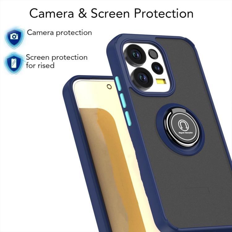 For OPPO Reno15 Pro 5G Global Q Shadow 1 Series TPU + PC Phone Case with Ring
