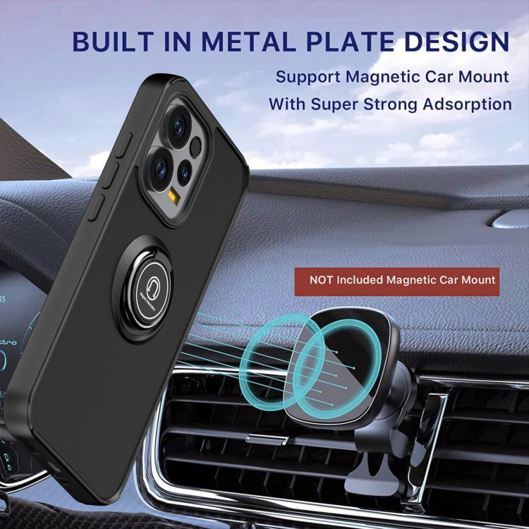 For OPPO Reno15 Pro 5G Global Q Shadow 1 Series TPU + PC Phone Case with Ring