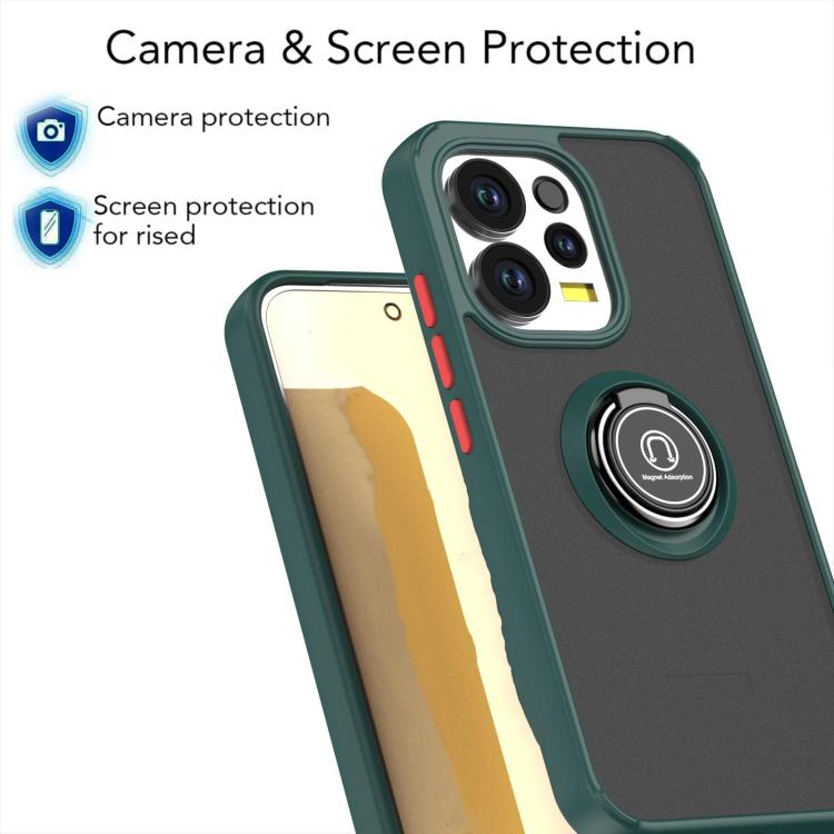 For OPPO Reno15 Pro 5G Global Q Shadow 1 Series TPU + PC Phone Case with Ring