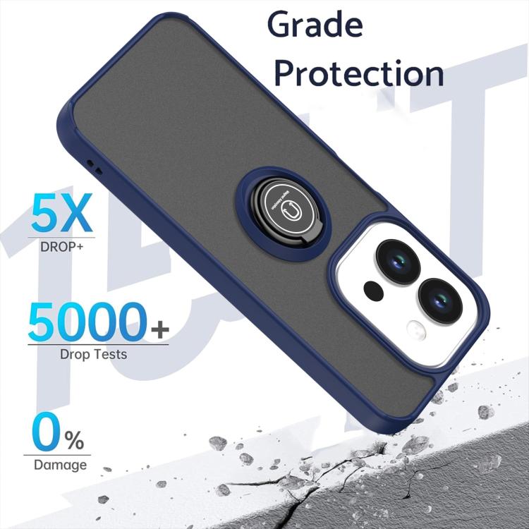 For Redmi 15C 5G / 4G Global 171mm Q Shadow 1 Series TPU + PC Phone Case with Ring