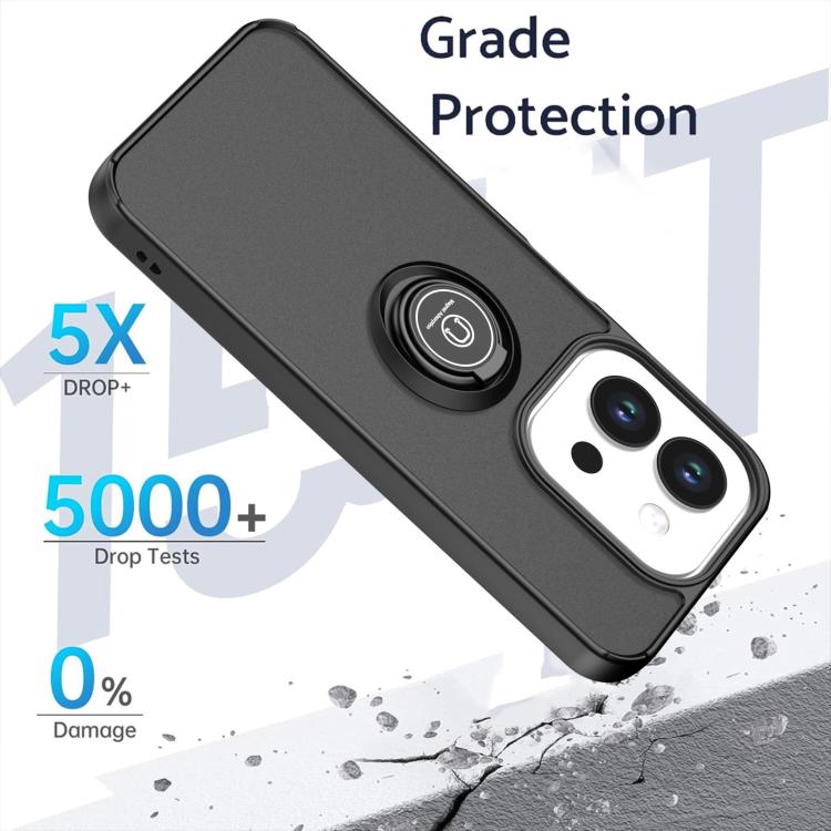 For Redmi 15C 5G / 4G Global 171mm Q Shadow 1 Series TPU + PC Phone Case with Ring