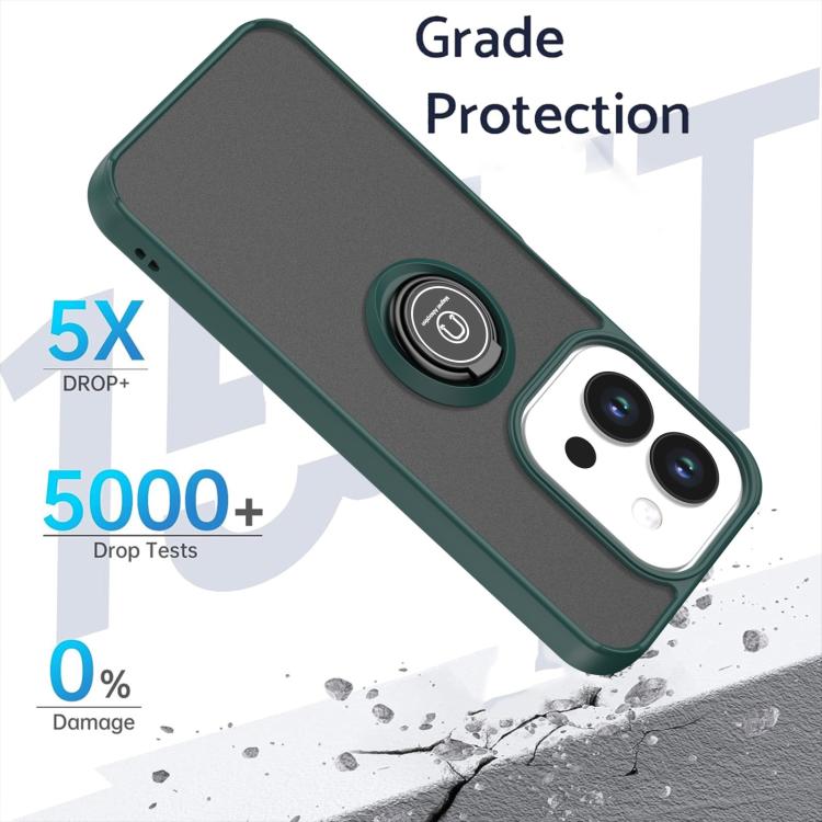 For Redmi 15C 5G / 4G Global 171mm Q Shadow 1 Series TPU + PC Phone Case with Ring