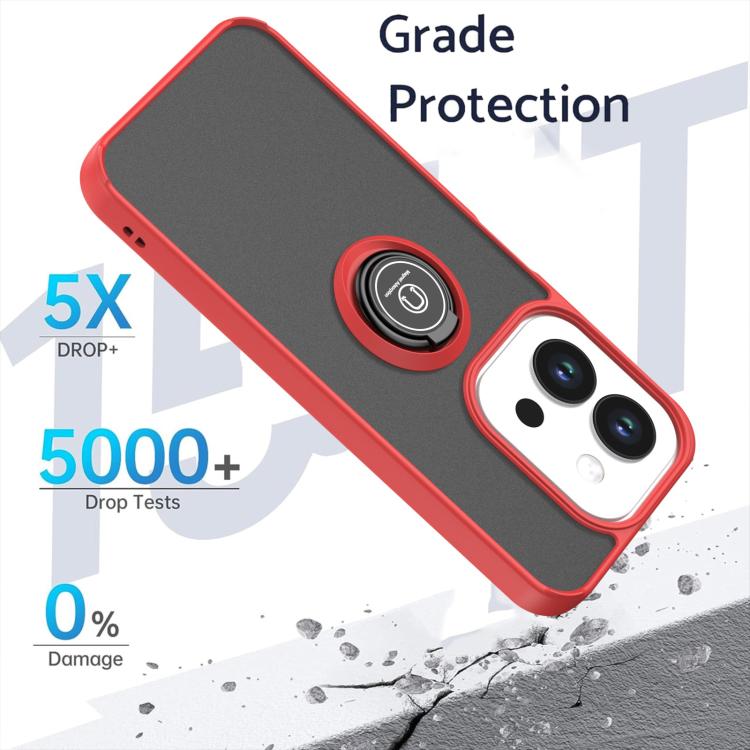 For Redmi 15C 5G / 4G EU 173mm Q Shadow 1 Series TPU + PC Phone Case with Ring