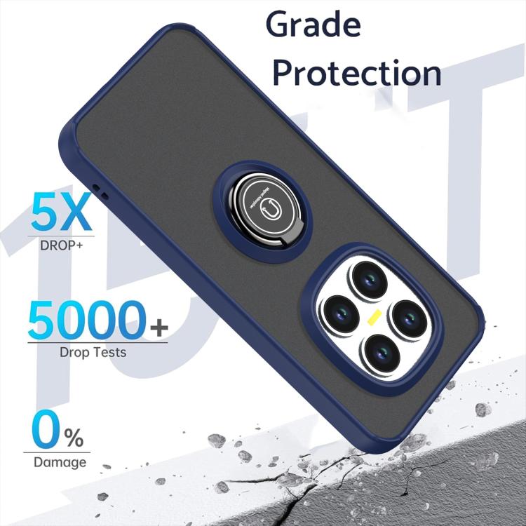 For Redmi Note 15 Pro 4G Global 163.2mm Q Shadow 1 Series TPU + PC Phone Case with Ring