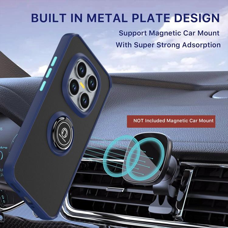 For Redmi Note 15 Pro 4G Global 163.2mm Q Shadow 1 Series TPU + PC Phone Case with Ring