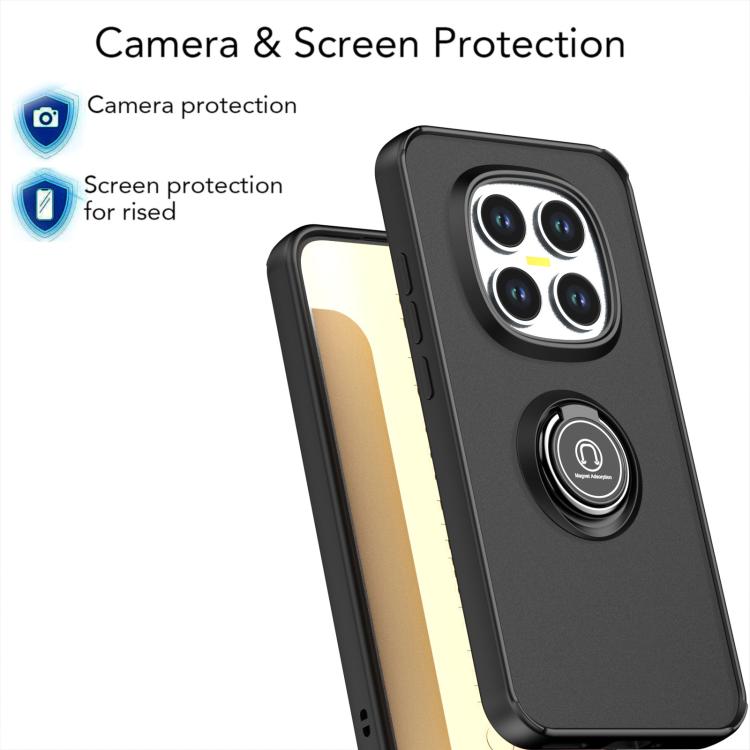For Redmi Note 15 Pro 4G Global 163.2mm Q Shadow 1 Series TPU + PC Phone Case with Ring