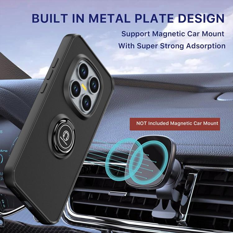 For Redmi Note 15 Pro 4G Global 163.2mm Q Shadow 1 Series TPU + PC Phone Case with Ring