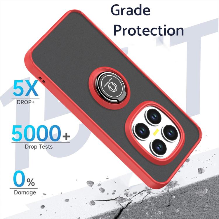 For Redmi Note 15 Pro 4G Global 163.2mm Q Shadow 1 Series TPU + PC Phone Case with Ring