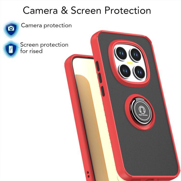 For Redmi Note 15 Pro 4G Global 163.2mm Q Shadow 1 Series TPU + PC Phone Case with Ring