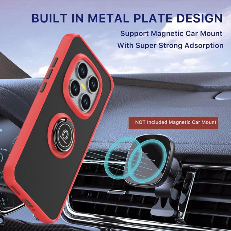 For Redmi Note 15 Pro 4G Global 163.2mm Q Shadow 1 Series TPU + PC Phone Case with Ring