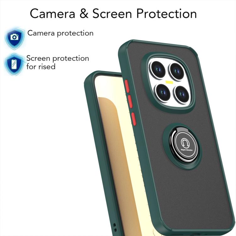 For Redmi Note 15 Pro 4G Global 163.2mm Q Shadow 1 Series TPU + PC Phone Case with Ring