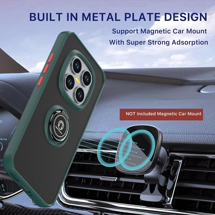 For Redmi Note 15 Pro 4G Global 163.2mm Q Shadow 1 Series TPU + PC Phone Case with Ring