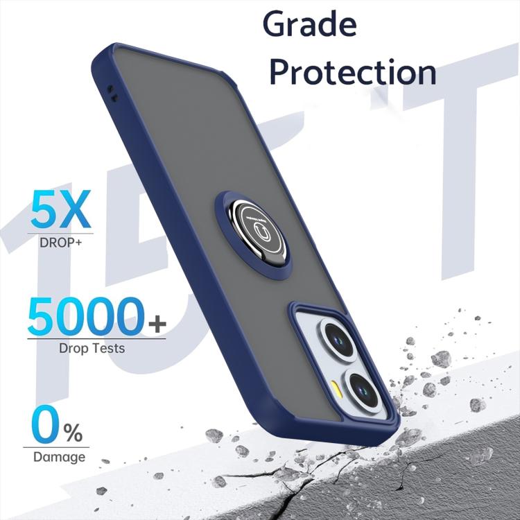 For Redmi 15a 5G Q Shadow 1 Series TPU + PC Phone Case with Ring