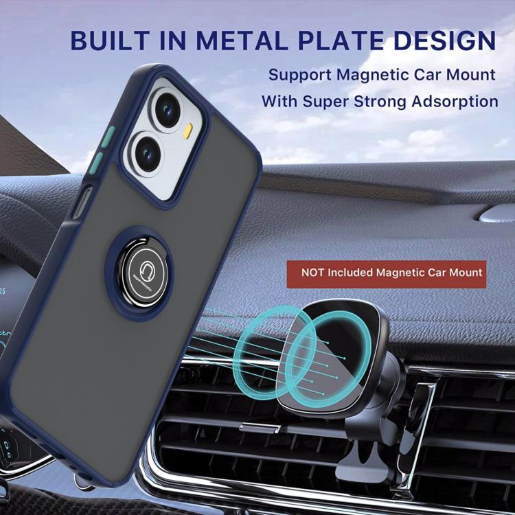 For Redmi 15a 5G Q Shadow 1 Series TPU + PC Phone Case with Ring