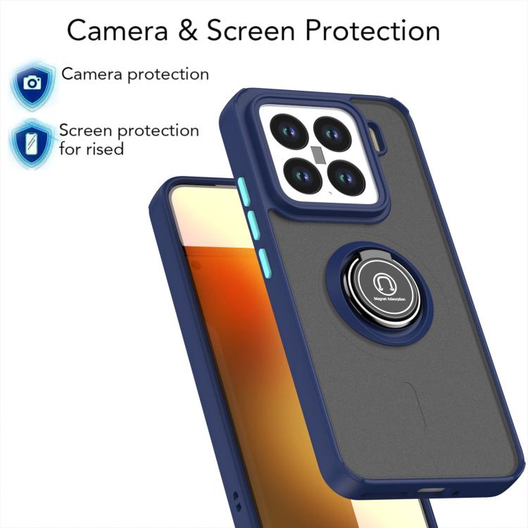 For Xiaomi 15 5G Q Shadow 1 Series TPU + PC Phone Case with Ring