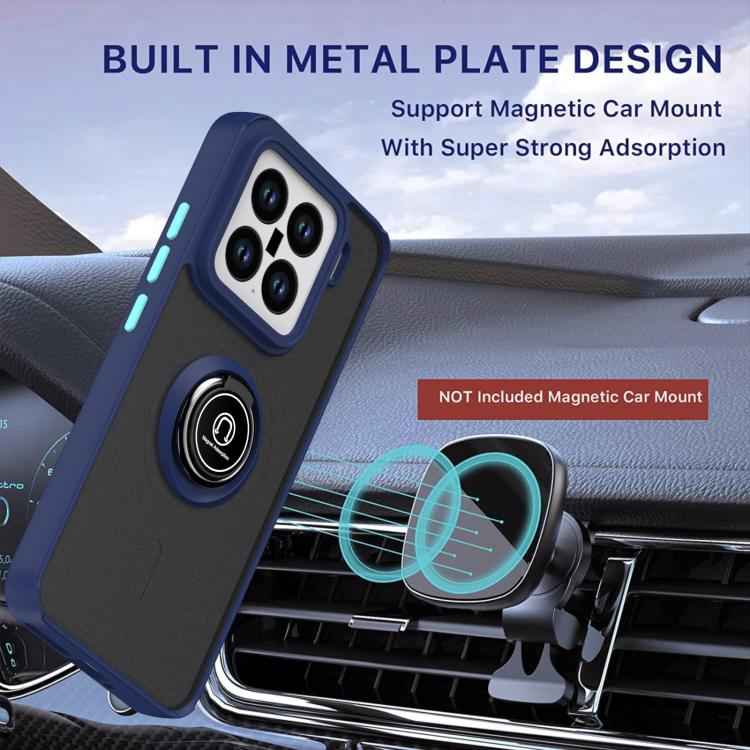 For Xiaomi 15 5G Q Shadow 1 Series TPU + PC Phone Case with Ring
