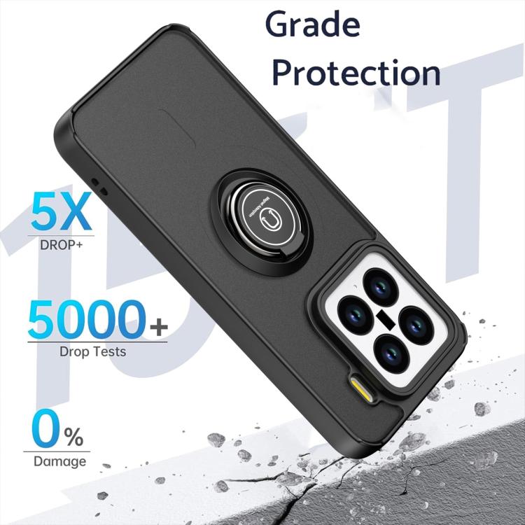 For Xiaomi 15 5G Q Shadow 1 Series TPU + PC Phone Case with Ring