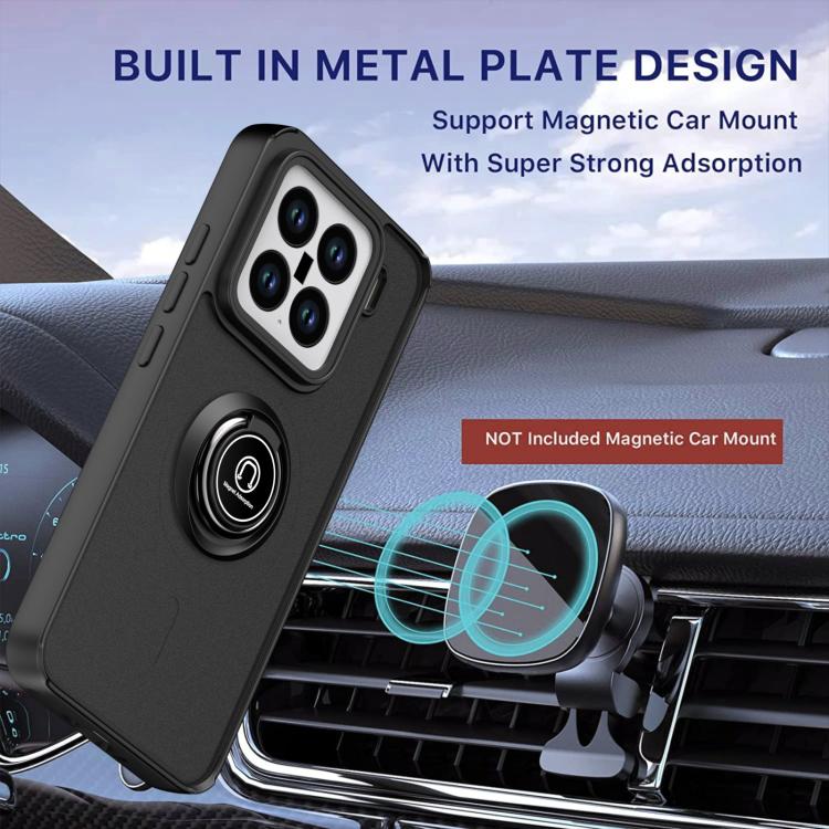 For Xiaomi 15 5G Q Shadow 1 Series TPU + PC Phone Case with Ring