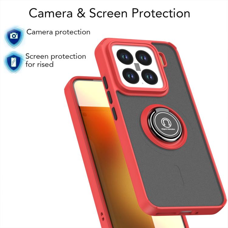 For Xiaomi 15 5G Q Shadow 1 Series TPU + PC Phone Case with Ring