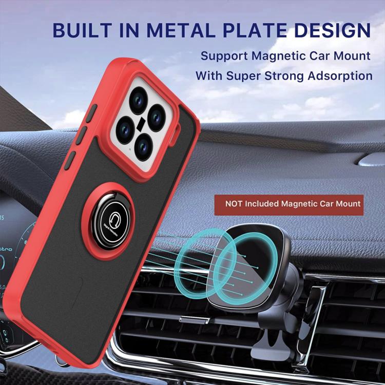 For Xiaomi 15 5G Q Shadow 1 Series TPU + PC Phone Case with Ring