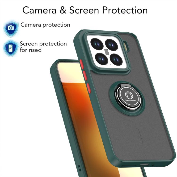 For Xiaomi 15 5G Q Shadow 1 Series TPU + PC Phone Case with Ring