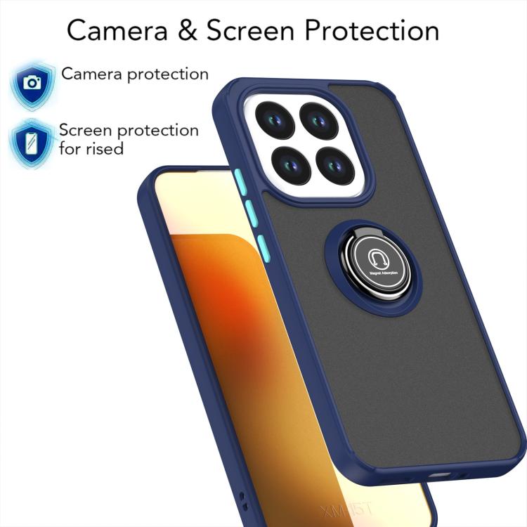 For Xiaomi 15T 5G Q Shadow 1 Series TPU + PC Phone Case with Ring